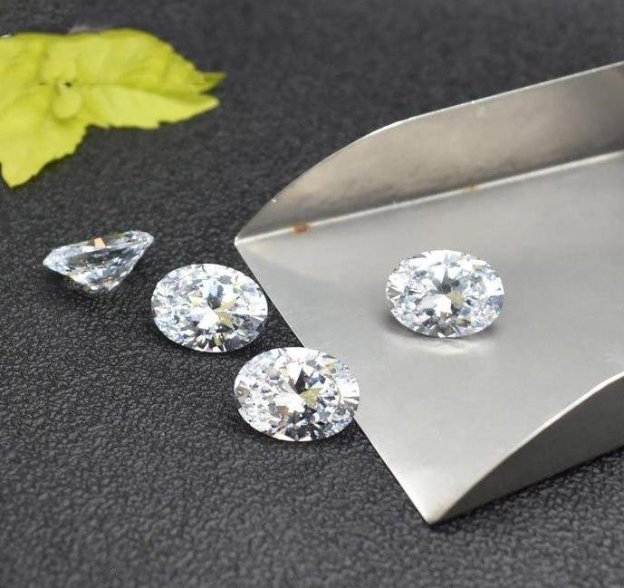 Set of 4 - 0.80 ct. Oval cut Diamonds - UNTREATED (1 of 1)