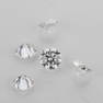 Set of 5 - 0.25 ct. Round Brilliant Diamonds - G-H