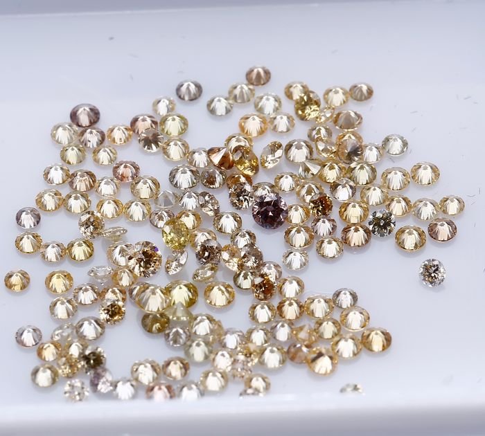 1.96 ct. Fancy Mix color Diamond Lot - UNTREATED (1 of 1)