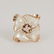 14 K / 585 Rose Gold Diamond & Mother of Pearl Ring - 3