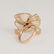 14 K / 585 Rose Gold Diamond & Mother of Pearl Ring - 8