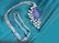 14 K White Gold Tanzanite & Diamond Pendant Necklace - 10