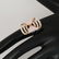 14 K / 585 Rose Gold Diamond & Mother of Pearl Ring