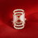14 K / 585 Rose Gold Diamond & Mother of Pearl Ring - 2