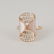 14 K / 585 Rose Gold Diamond & Mother of Pearl Ring - 4