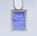 14 K White Gold Tanzanite & Diamond Pendant Necklace - 6
