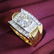 14 K / 585 Yellow Gold Men's Solitaire Diamond Ring - 4