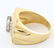 14 K / 585 Yellow Gold Men's Solitaire Diamond Ring - 6