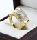 14 K / 585 Yellow Gold Men's Solitaire Diamond Ring - 7