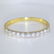 14 K / 585 Yellow Gold Diamond Band Ring