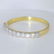 14 K / 585 Yellow Gold Diamond Band Ring - 3