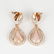 14 K Rose Gold Diamond & Mother of Pearl Pendant Set - 5