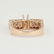 14 K Rose Gold Diamond Ring - Center stone unmounted - 10