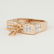 14 K Rose Gold Diamond Ring - Center stone unmounted - 6