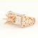 14 K Rose Gold Diamond Ring - Center stone unmounted - 6