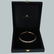 14 K / 585 Rose Gold Diamond Choker Necklace & Earrings - 10