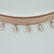 14 K / 585 Rose Gold Diamond Choker Necklace & Earrings - 4