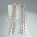 14 K / 585 Rose Gold Diamond Choker Necklace & Earrings - 5