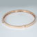 14 K / 585 Rose Gold Diamond Choker Necklace & Earrings - 8