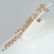 14 K / 585 Rose Gold Diamond Choker Necklace & Earrings - 9