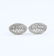 14 K White Gold Diamond Pendant Necklace & Earrings - 8