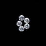 Set of 5 - 0.45 ct. Round Brilliant Diamonds - G-H