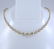 18K/750 Hallmarked Yellow and White Gold Chain Necklace