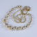 18K/750 Hallmarked Yellow and White Gold Chain Necklace - 2