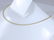 18 K/750 Yellow and White Gold Bead Chain Necklace - 3
