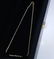 18 K/750 Yellow and White Gold Bead Chain Necklace - 4