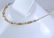 18K/750 Hallmarked Yellow and White Gold Chain Necklace - 3
