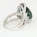 14 K White Gold Tsavorite (GFCO Cert.) & Diamond Ring - 11