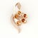 18 K Rose Gold Diamond & Mother of Pearl Pendant - 2