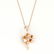 18 K Rose Gold Diamond & Mother of Pearl Pendant - 3