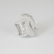 14 K / 585 White Gold Designer Diamond Ring - 3