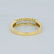 IGI Certified 14 K / 585 Yellow Gold Diamond Ring - 7