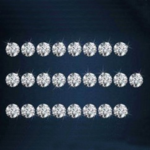 Set of 25 - 0.25 ct. Diamond Lot - I-J / SI-I UNTREATED (1 of 1)