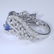 14 K White Gold Blue Sapphire (IGI Cert) & Diamond Ring - 9