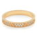 18 K Rose Gold CARTIER Style Eternity Diamond Band Ring