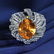 14K White Gold GIA 10.90 Ct. Alexandrite & Diamond Ring - 4