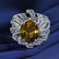 14K White Gold GIA 10.90 Ct. Alexandrite & Diamond Ring - 5