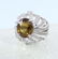 14K White Gold GIA 10.90 Ct. Alexandrite & Diamond Ring - 6
