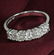14 K / 585 White Gold IGI Cert 5 Solitaire Diamond Ring - 3