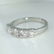14 K / 585 White Gold IGI Cert 5 Solitaire Diamond Ring - 5