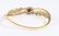14 K Yellow Gold Bracelet Ruby, Diamonds & Enamel work - 10