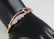 14 K Yellow Gold Bracelet Ruby, Diamonds & Enamel work - 6