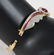 14 K Yellow Gold Bracelet Ruby, Diamonds & Enamel work - 9