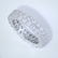 14 K / 585 White Gold Eternity Diamond Ring - 4