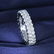 14 K / 585 White Gold Eternity Diamond Ring - 5