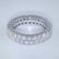 14 K / 585 White Gold Eternity Diamond Ring - 7